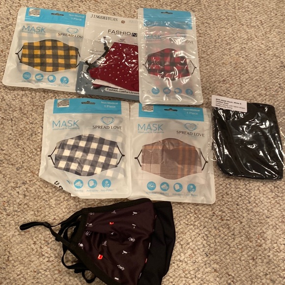 NWT 9 Masks - Picture 1 of 3